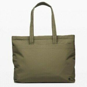 NWT Lululemon On My Level Tote 15L Medium Olive